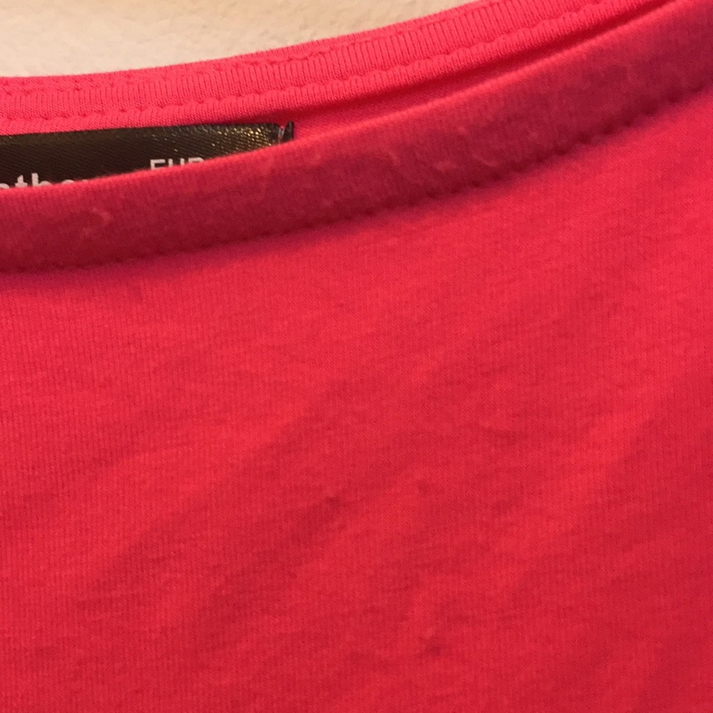 🌟 BOGO Hot pink one shoulder top - Picture 6 of 7